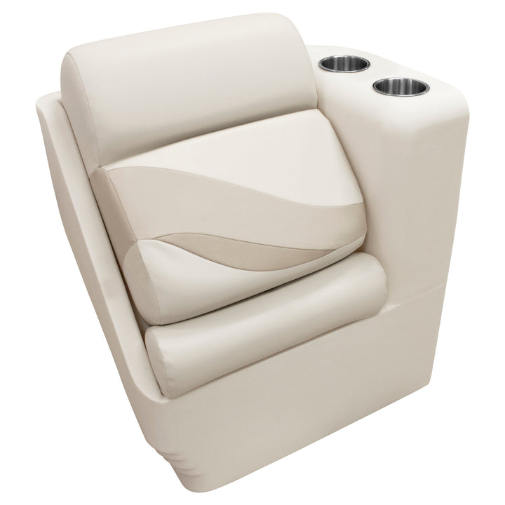 Wise BM13006R Premier Pontoon Lean Back Recliner - Right Premier Pontoon WisePontoon Stone • Mocha Java • Khaki