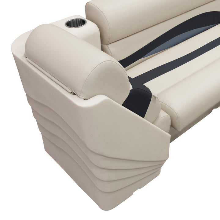Wise BM13006R Premier Pontoon Lean Back Recliner - Right Premier Pontoon WisePontoon