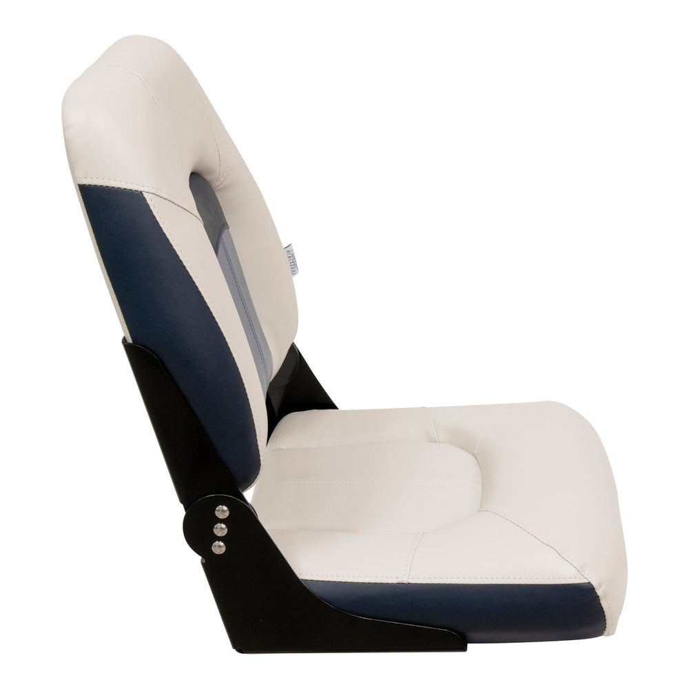 Wise BM1461 Premier Pontoon Fold Down Fishing Seat Premier Pontoon Boatseats