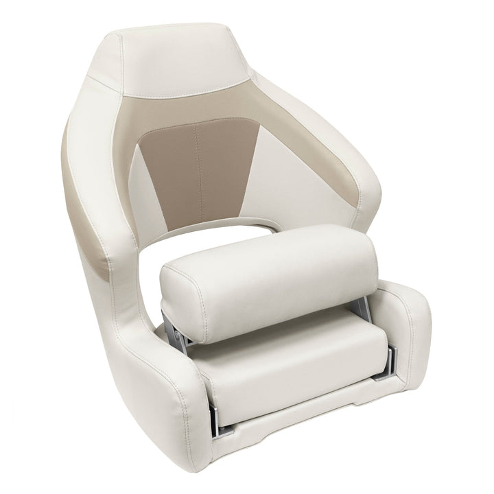 Wise BM3338 Premier Pontoon XL Bucket Seat w/ Flip Up Bolster Premier Pontoon WisePontoon