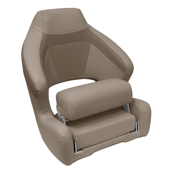 Wise BM3338 Premier Pontoon XL Bucket Seat w/ Flip Up Bolster Premier Pontoon WisePontoon