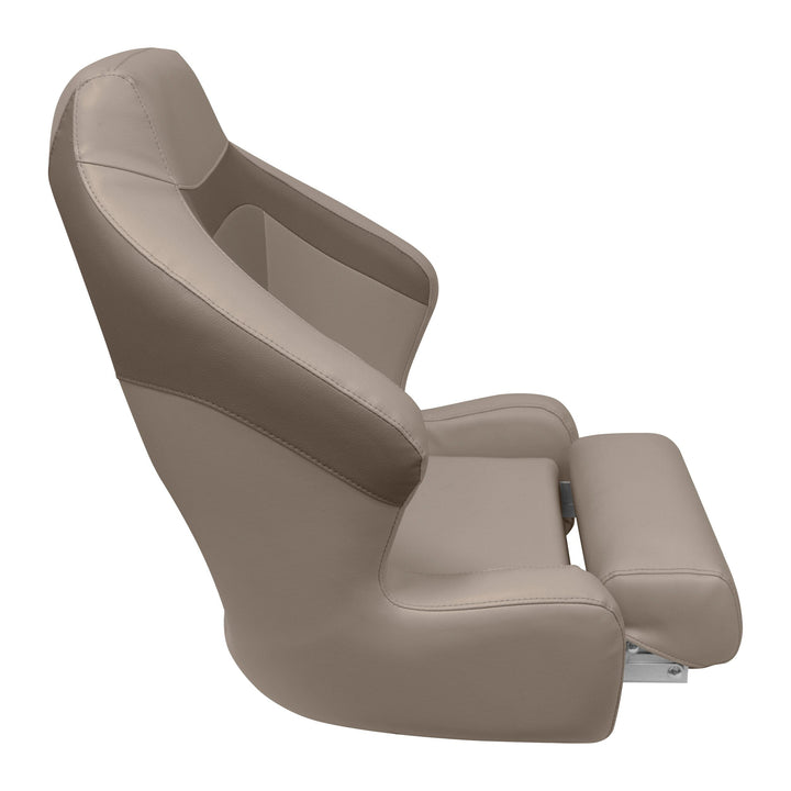 Wise BM3338 Premier Pontoon XL Bucket Seat w/ Flip Up Bolster Premier Pontoon WisePontoon