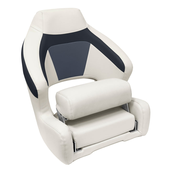 Wise BM3338 Premier Pontoon XL Bucket Seat w/ Flip Up Bolster Premier Pontoon WisePontoon