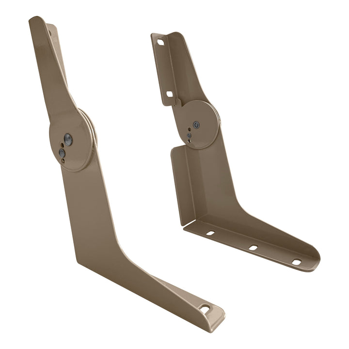 Wise OEM Grade No-Pinch Hinge Set - Tan Finish Hardware Boatseats