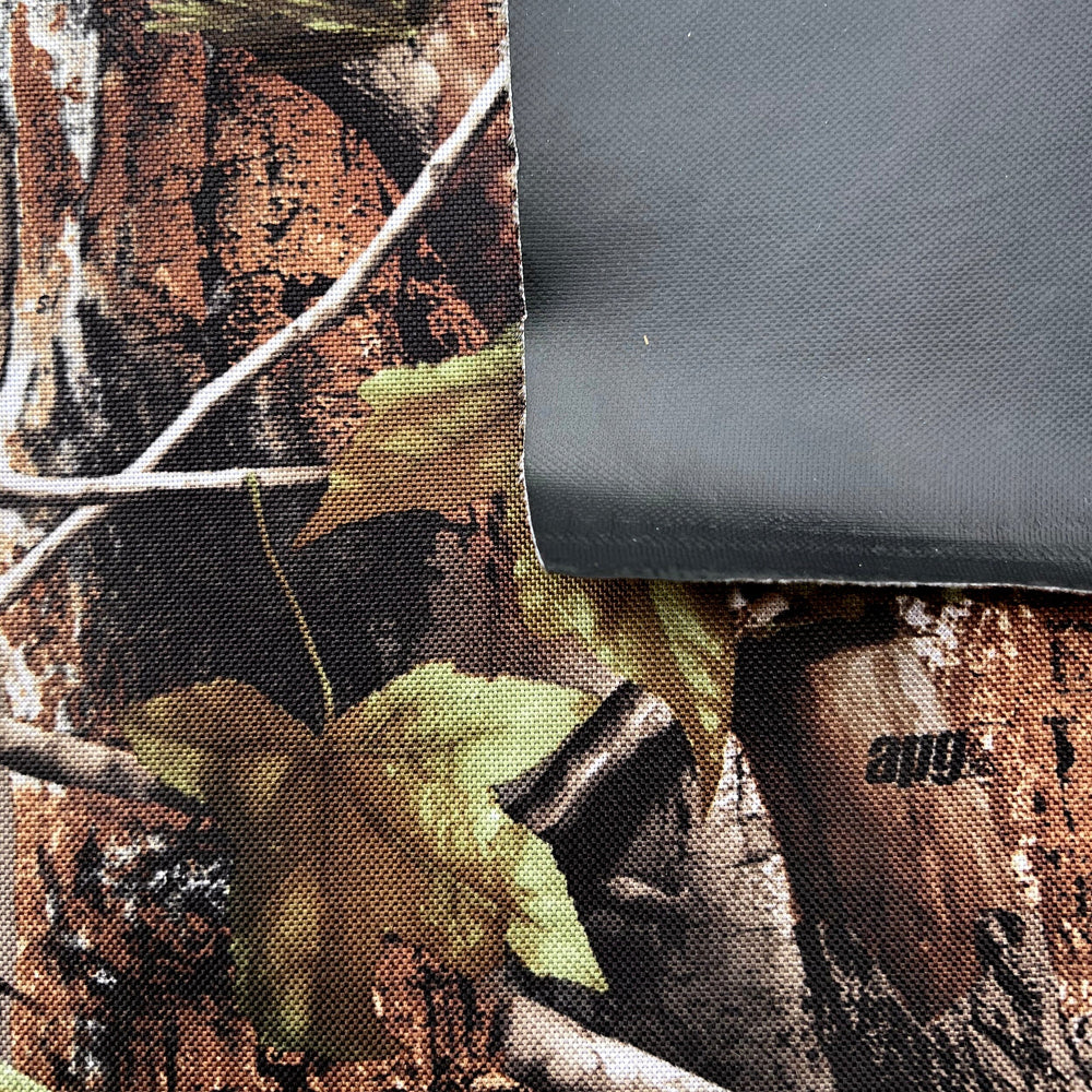 Camouflage Cordura Fabric by the Yard - Realtree APG w/ PVC Backing closeout vinyl Camo Upholstery