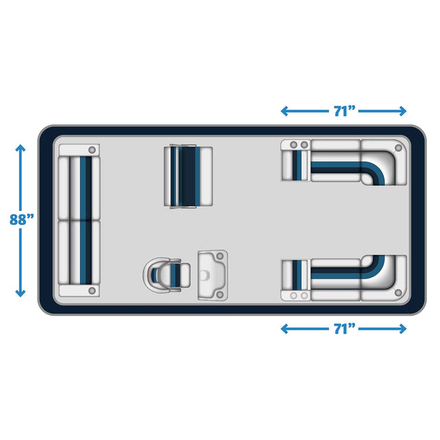 Pontoon Boat Seats (CRG73)