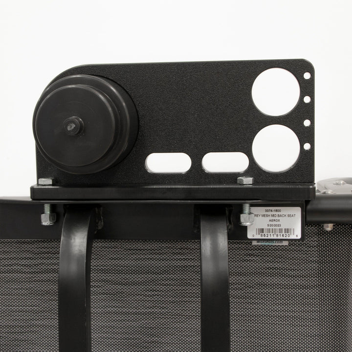 Wise AeroX™ Mesh Mid Back Seat with Deluxe XCaddy Drink / Tool Holder Bundle Boatseats