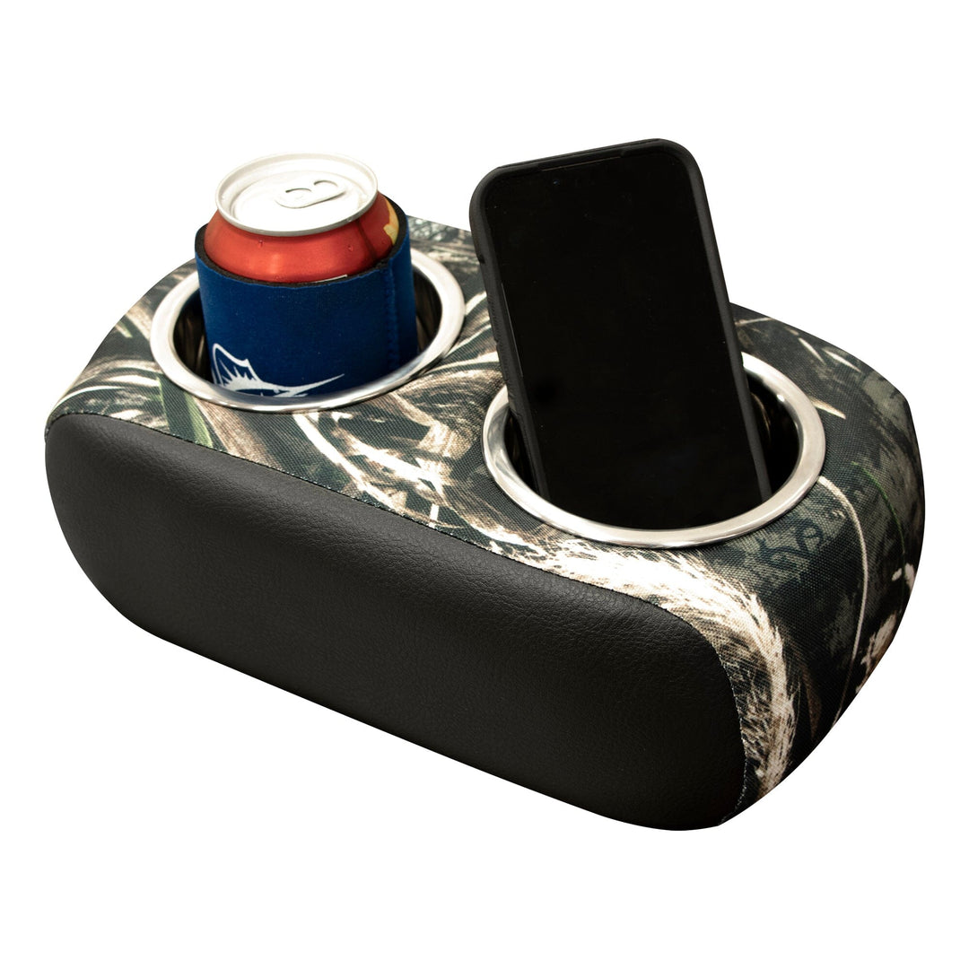 Wise 3059 Portable Stainless Double Drink Holder - Camo Edition New for 2023 Wise Marine