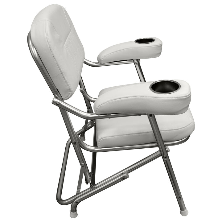 Wise 3367 Deluxe Offshore Folding Deck Chair Offshore Seating Wise Marine