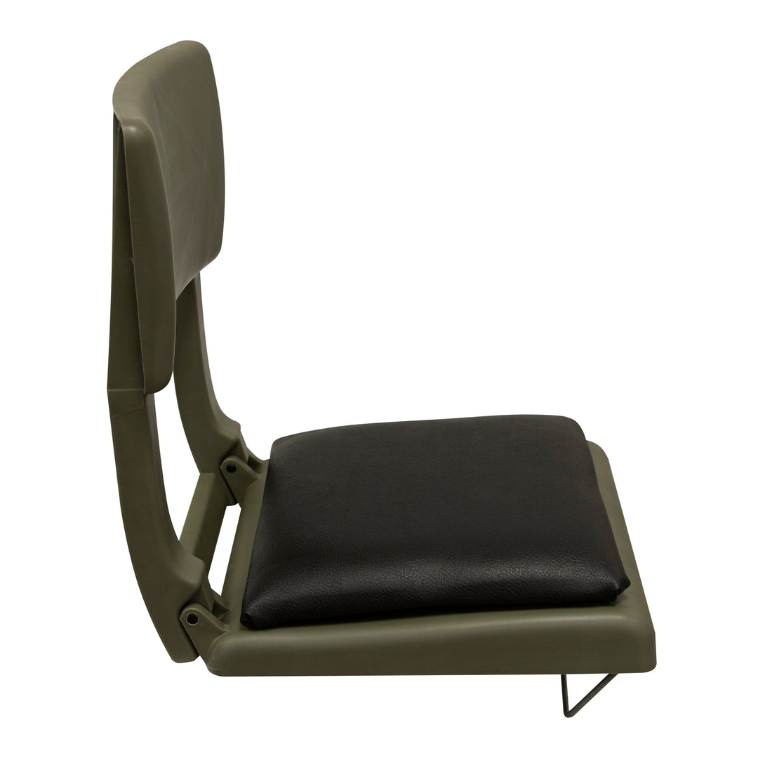 Wise 5410 Padded Fold Down Canoe Seat Molded Seats WiseMarine