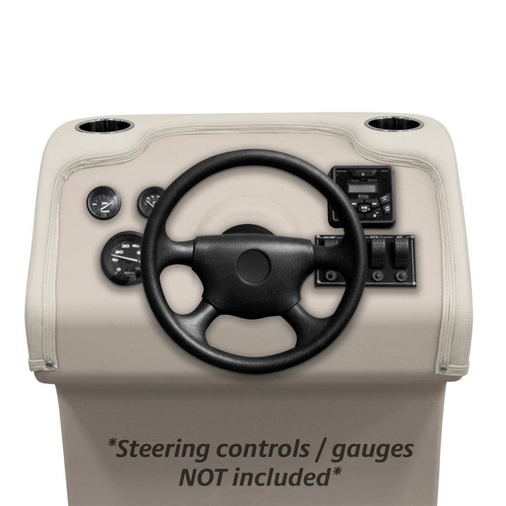Wise BM1158 Premier Pontoon Helm / Steering Console Premier Pontoon Wise Pontoon