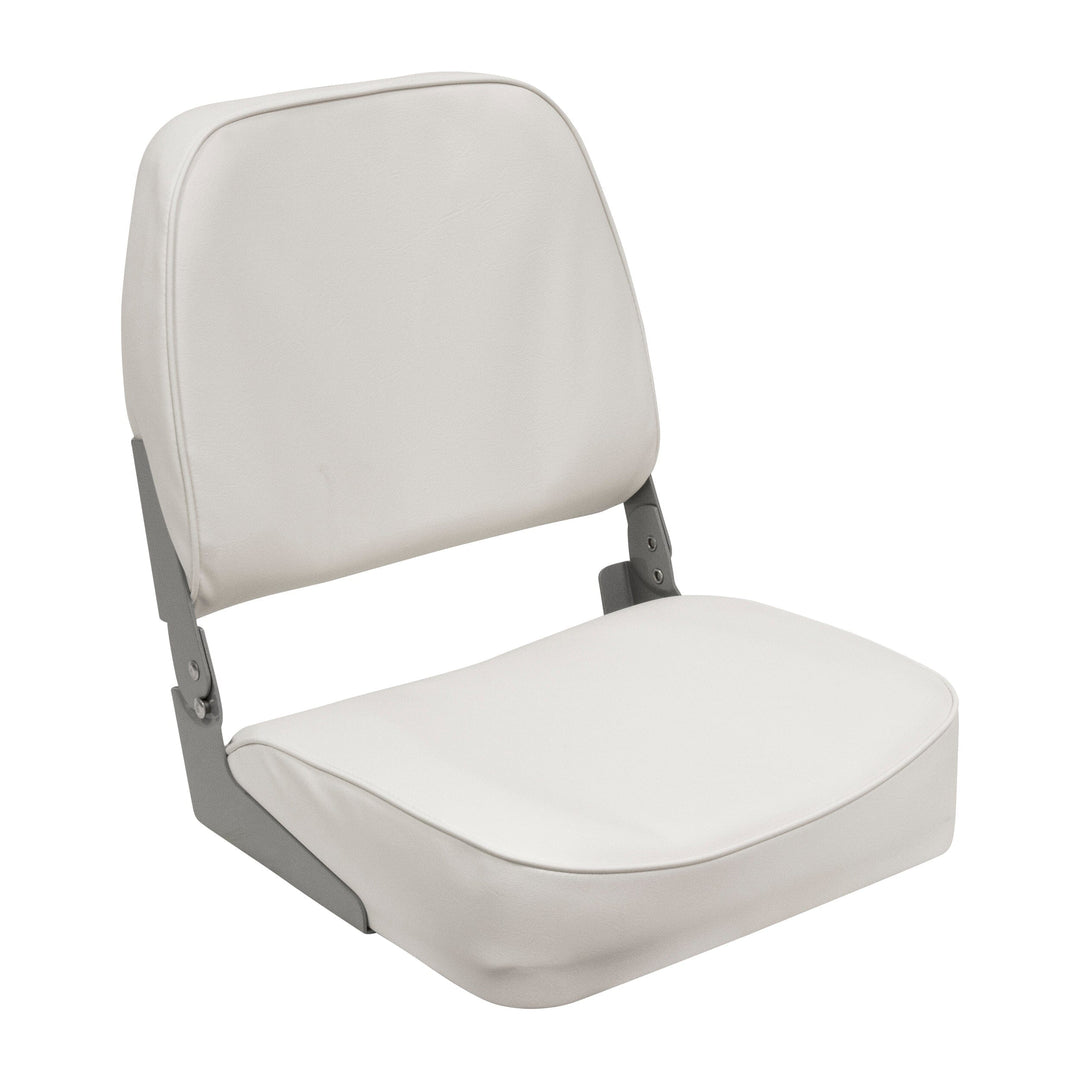 Wise 3313 Economy Low Back Fishing Seat Fold Down Boatseats White 
