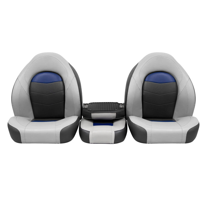 Wise 3317 Pro Angler Tour Bass Bucket & 14" Center Seat Set Pro Angler Boatseats 