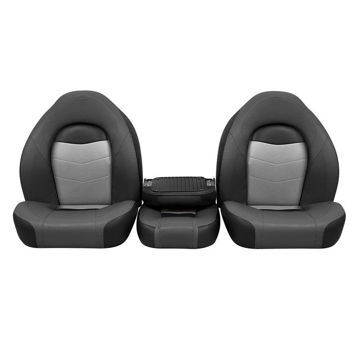Wise 3317 Pro Angler Tour Bass Bucket & 14" Center Seat Set Pro Angler Boatseats 