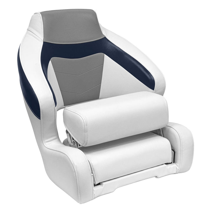 Wise 3338 Baja XL Bucket Seat w/ Flip Up Bolster Bucket Seats Boatseats 
