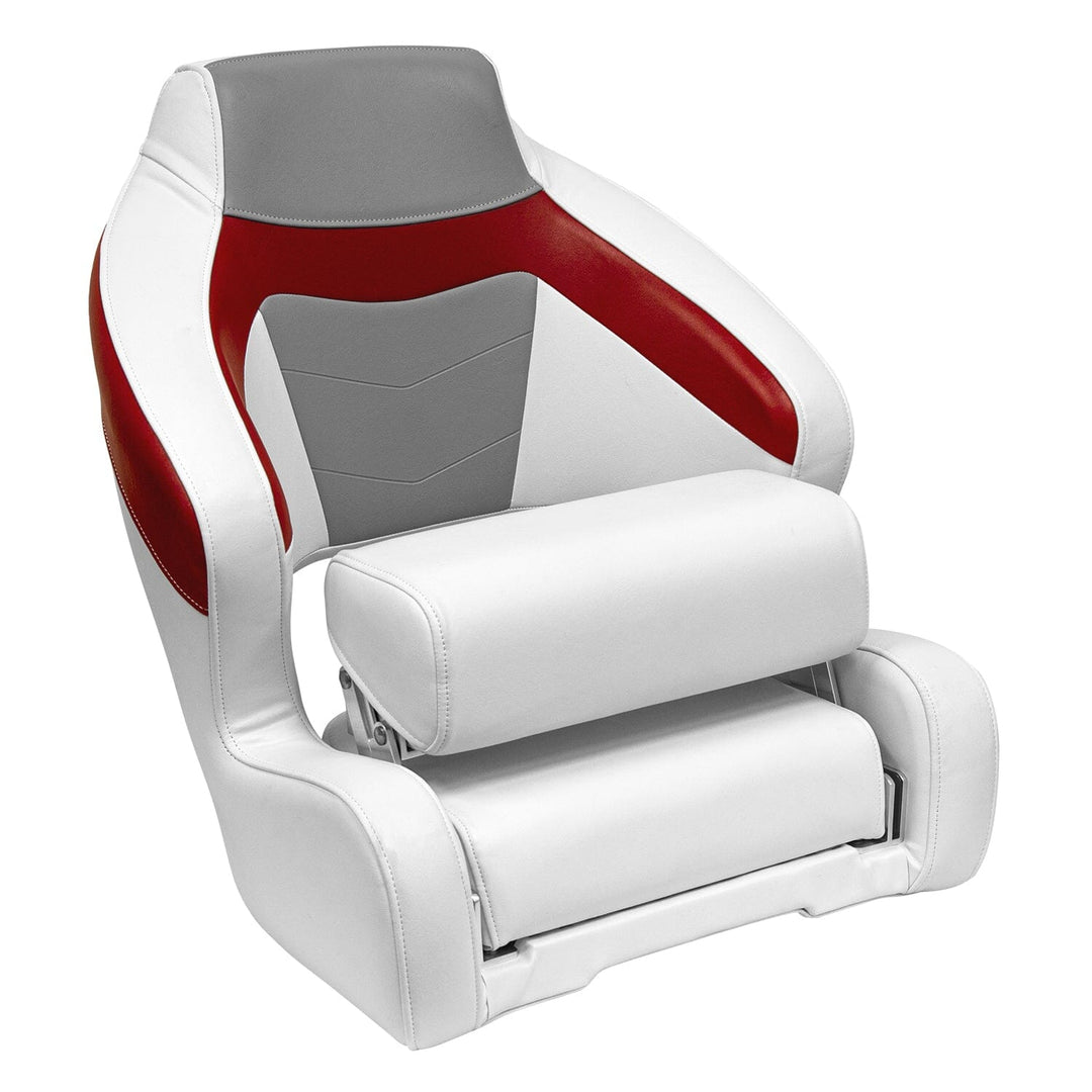 Wise 3338 Baja XL Bucket Seat w/ Flip Up Bolster Bucket Seats Boatseats 