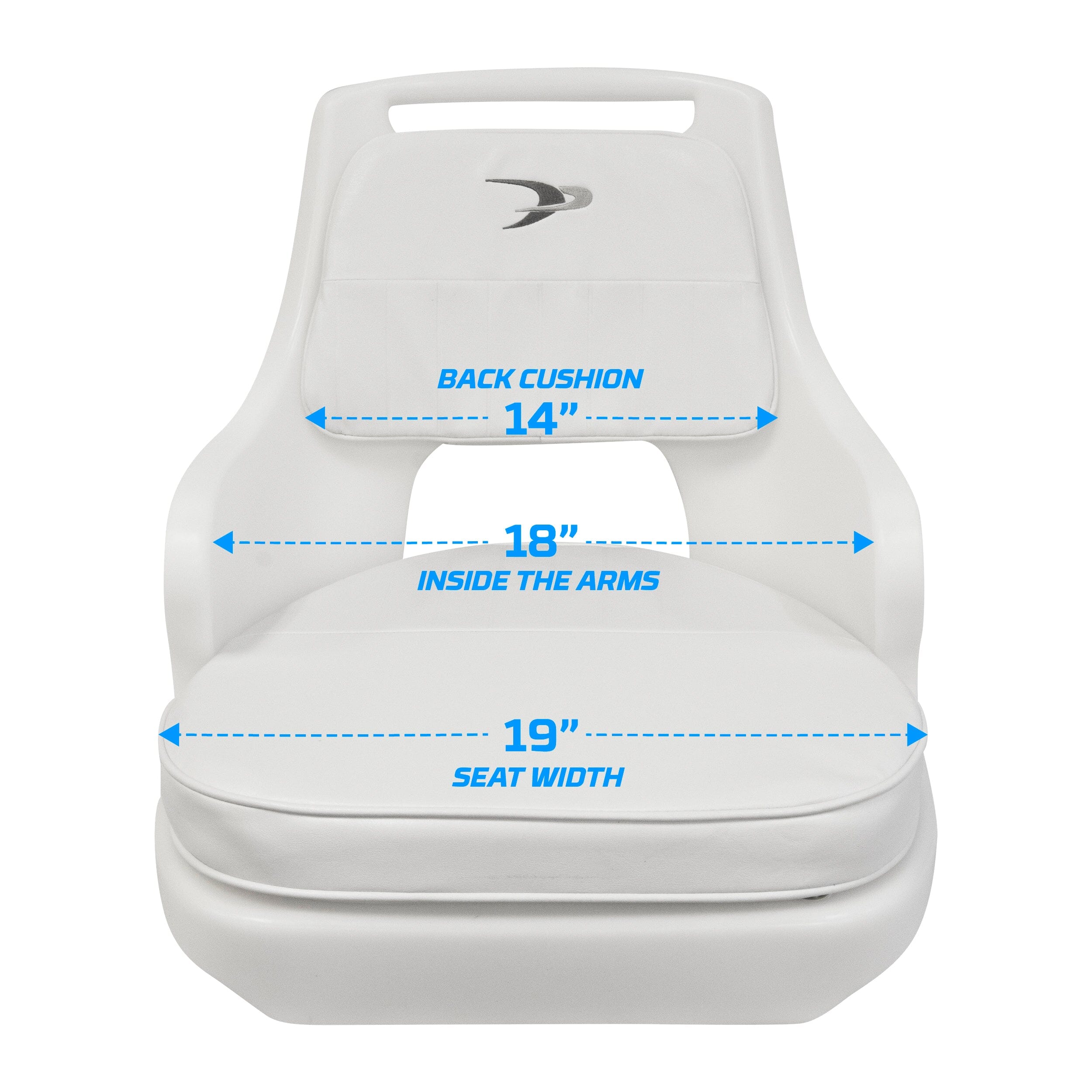 Wise 8WD015 Standard Pilot Chair w/ Armrests – Boatseats