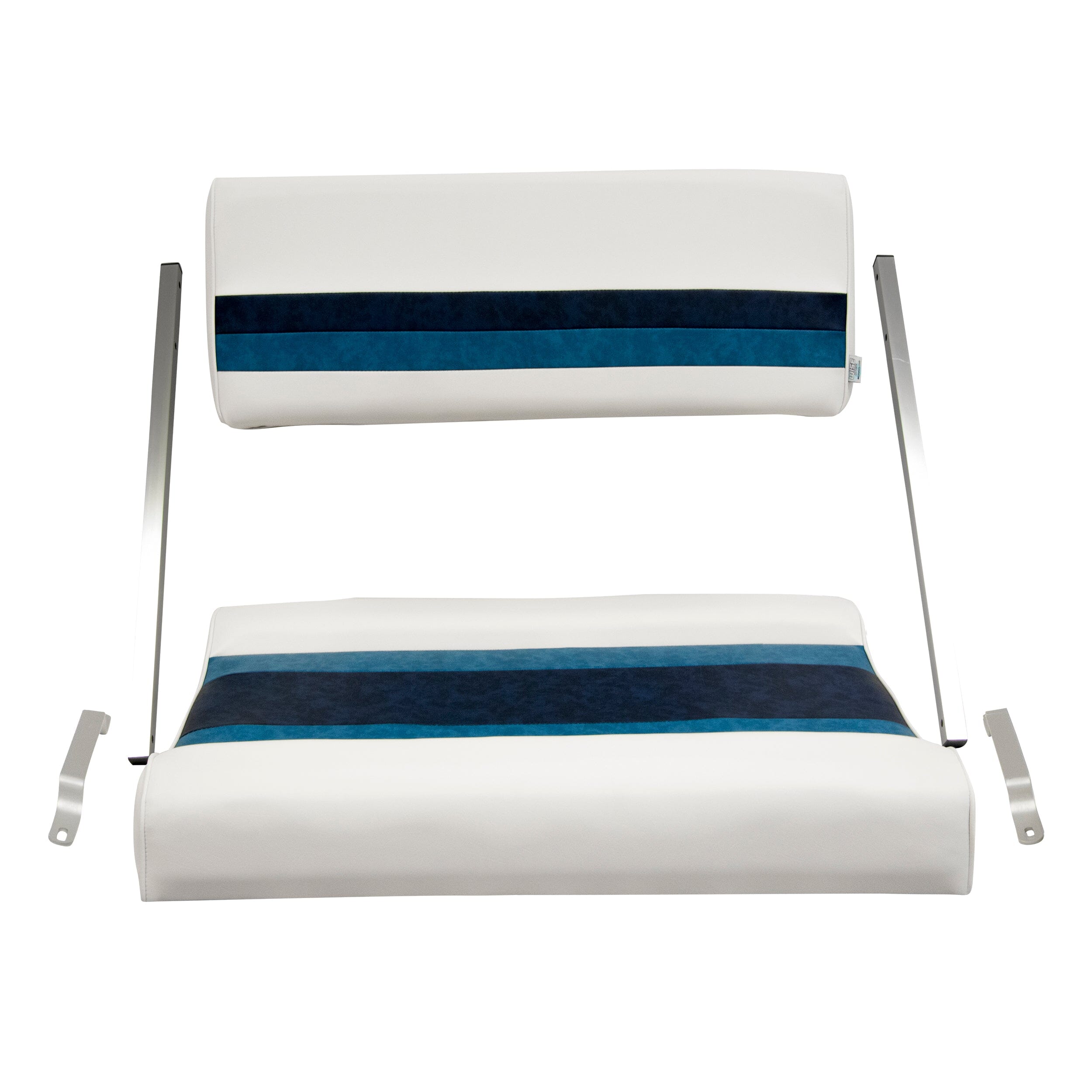 Wise 8WD125FF Deluxe Series Pontoon Flip Flop Seat Cushion