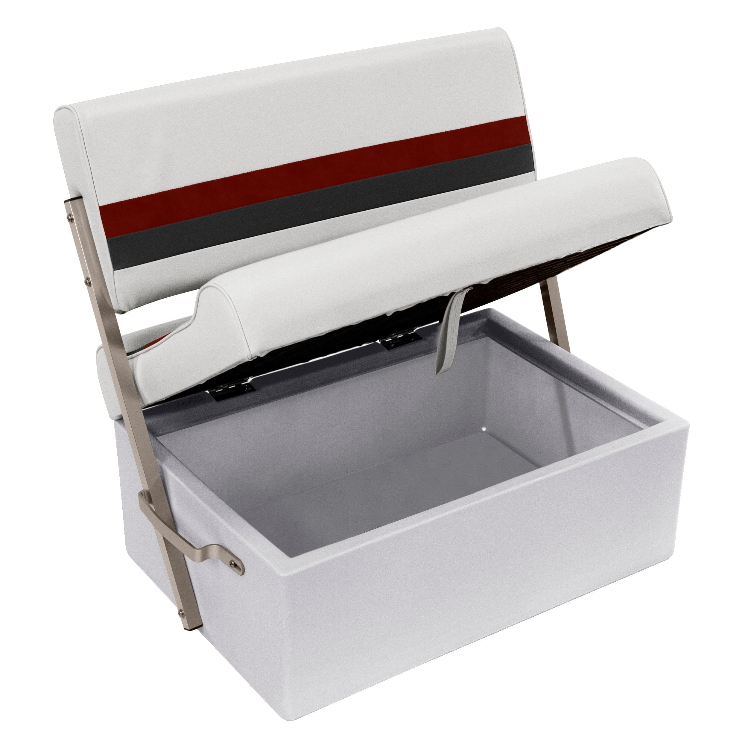 Wise Deluxe Series Pontoon Flip Flop Seat - Cushion & Base