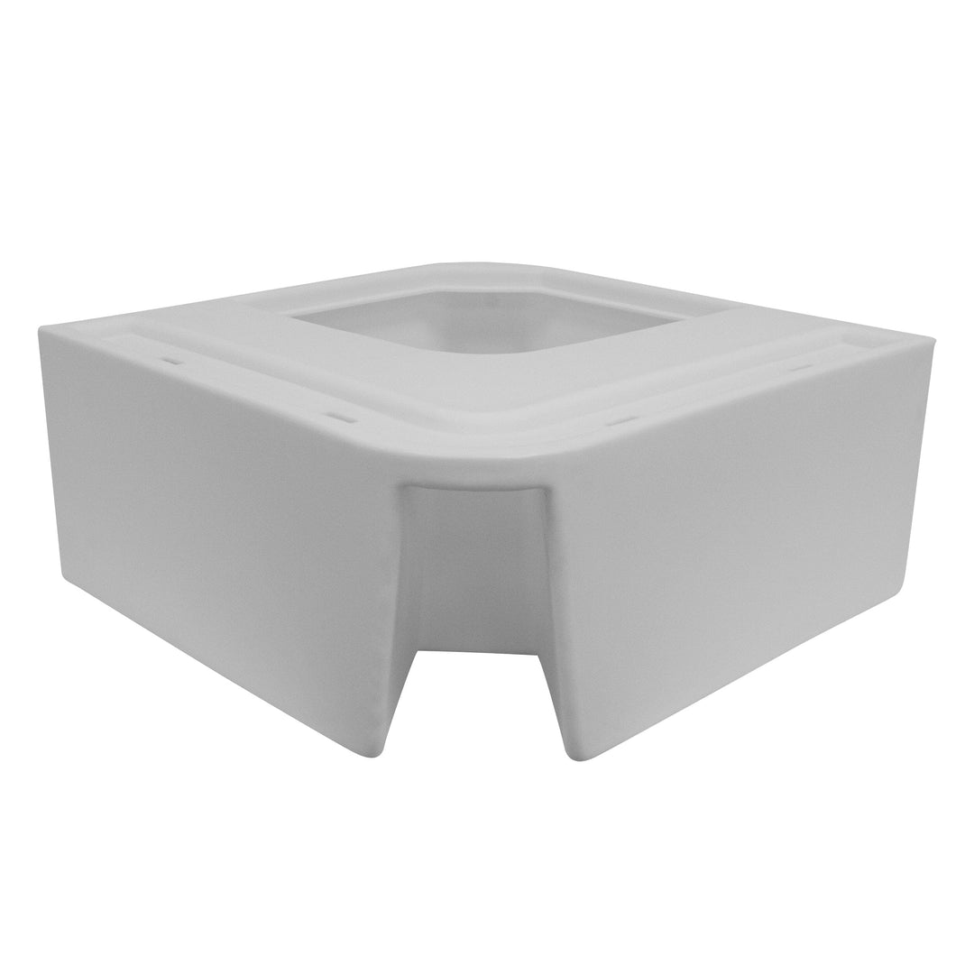 Wise 8WD133-1B Deluxe Pontoon Radius Corner Section - Base Only Deluxe Bases WisePontoon 