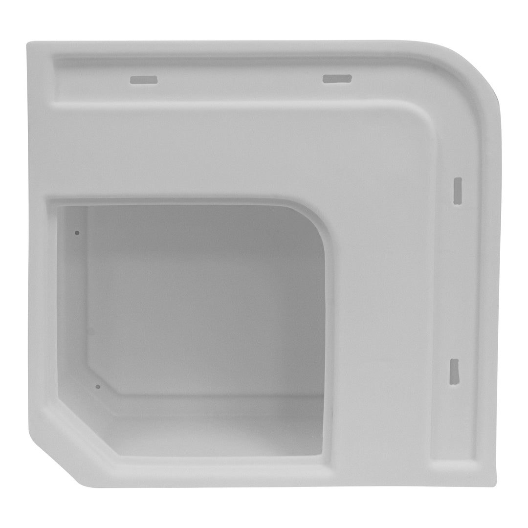 Wise 8WD133-1B Deluxe Pontoon Radius Corner Section - Base Only Deluxe Bases 199Fix 