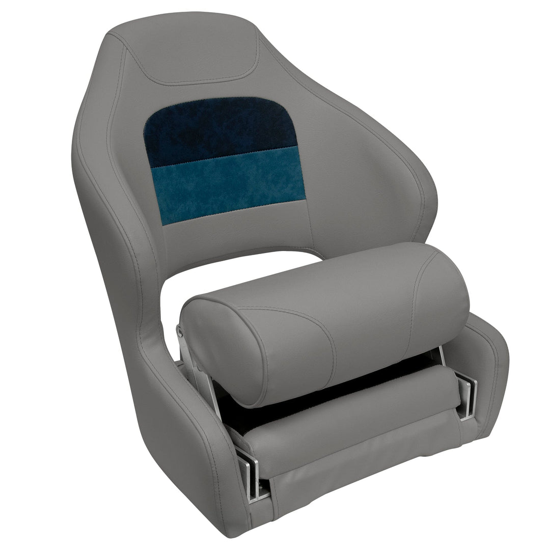 Wise 8WD3315 Deluxe Series Pontoon Bucket Seat w/ Flip Up Bolster Deluxe Pontoon WisePontoon 