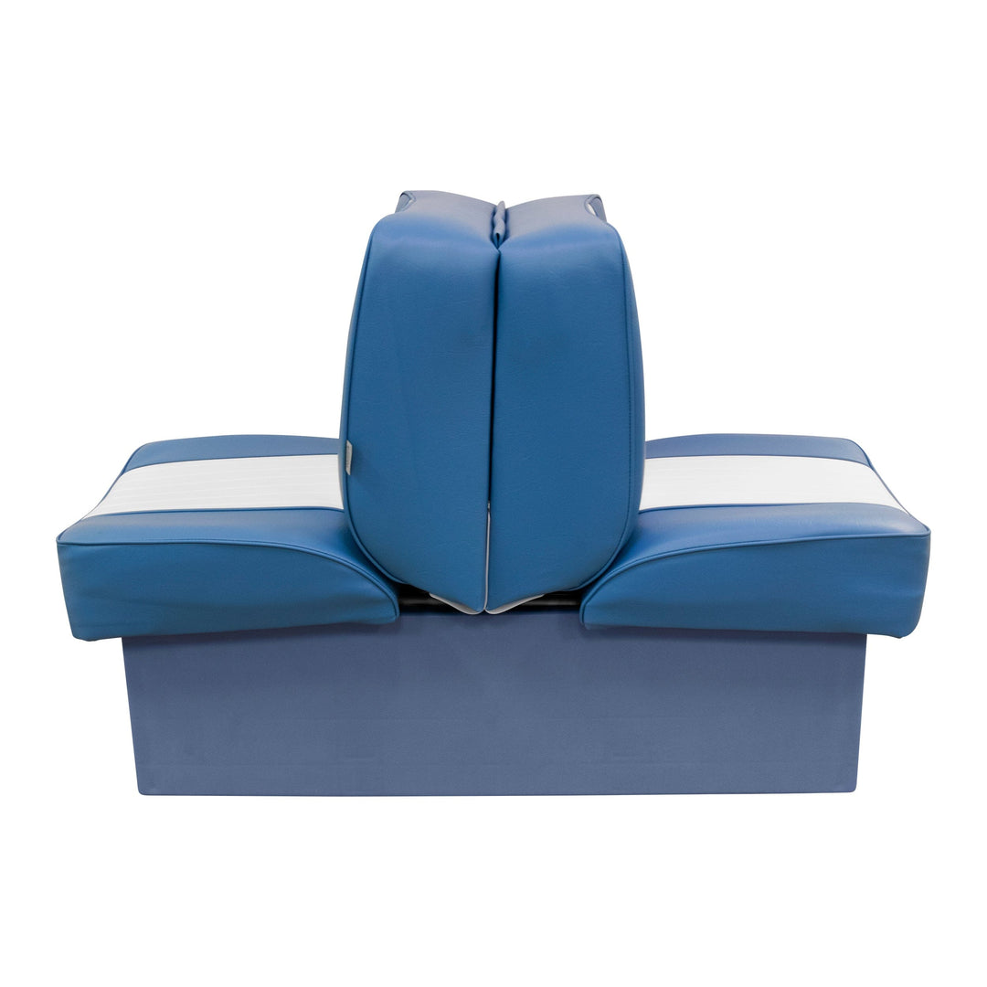 Wise 8WD707P-1 Deluxe Series Back to Back Lounge Seat | Two Tone Colors Jump / Lounge Boatseats 