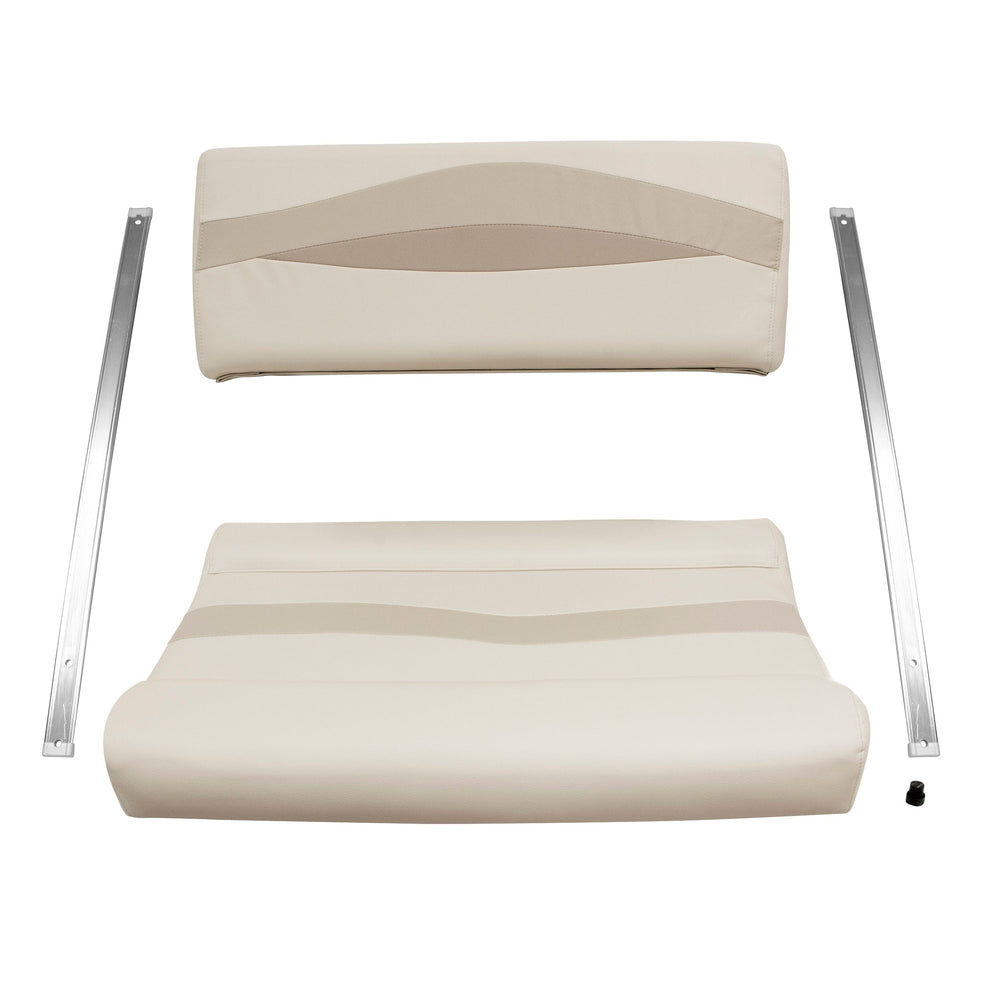 Wise BM1152-2 Premier Pontoon Flip Flop Cushion Set Premier Cushion Sets Wise Pontoon 