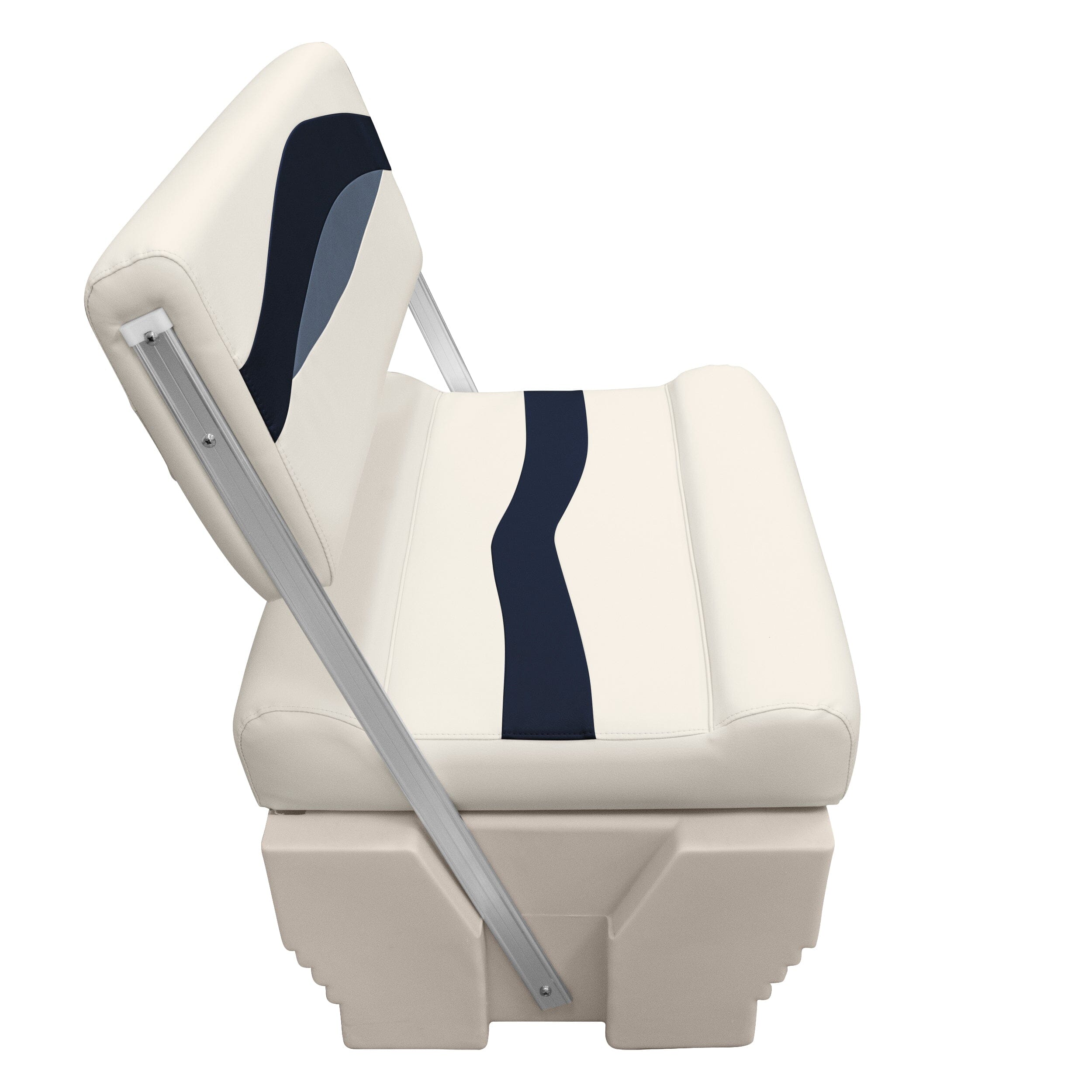 Wise Premier Pontoon Flip Flop Seat - Cushion & Base Set – Boatseats