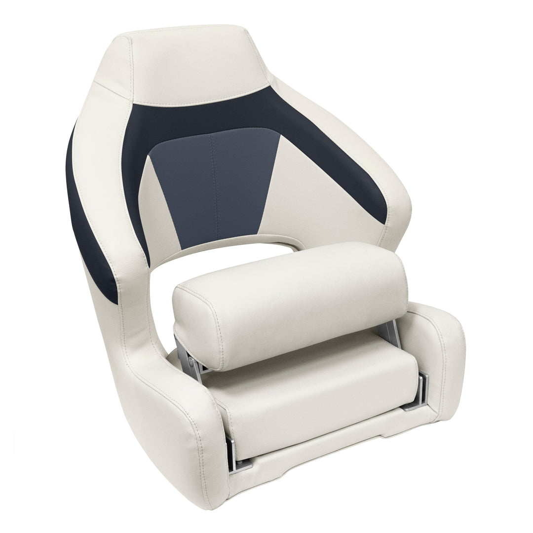 Wise BM3338 Premier Pontoon XL Bucket Seat w/ Flip Up Bolster Premier Pontoon WisePontoon 