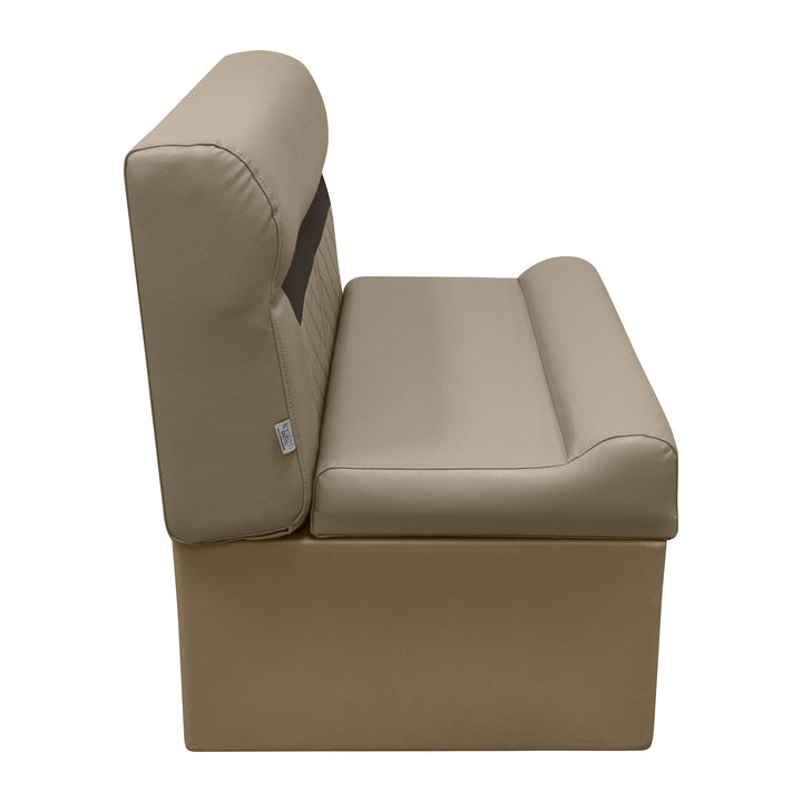 Wise DLX100 - DLX Series Pontoon 37" Bench Cushion & Base Package DLX Pontoon Boatseats 