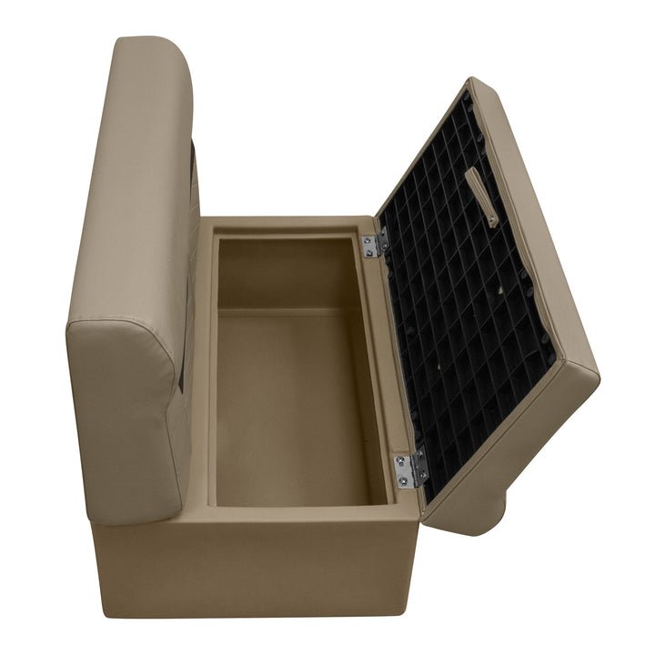 Wise DLX100 - DLX Series Pontoon 37" Bench Cushion & Base Package DLX Pontoon Boatseats 