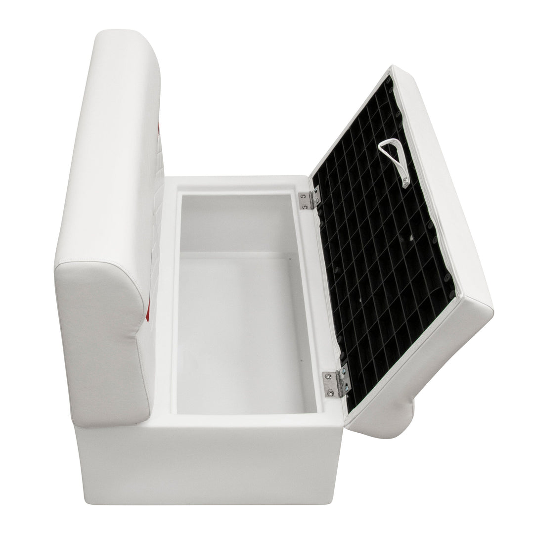 Wise DLX100 - DLX Series Pontoon 37" Bench Cushion & Base Package DLX Pontoon Boatseats 