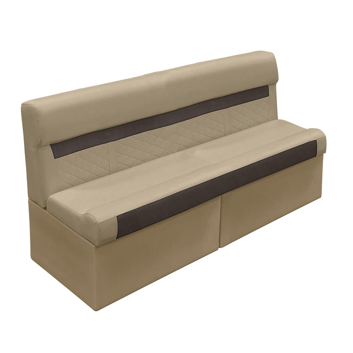 Wise DLX106 *New* DLX Series Pontoon 55" Bench Cushion & Base Package DLX Pontoon Boatseats Neutral • Meteor 