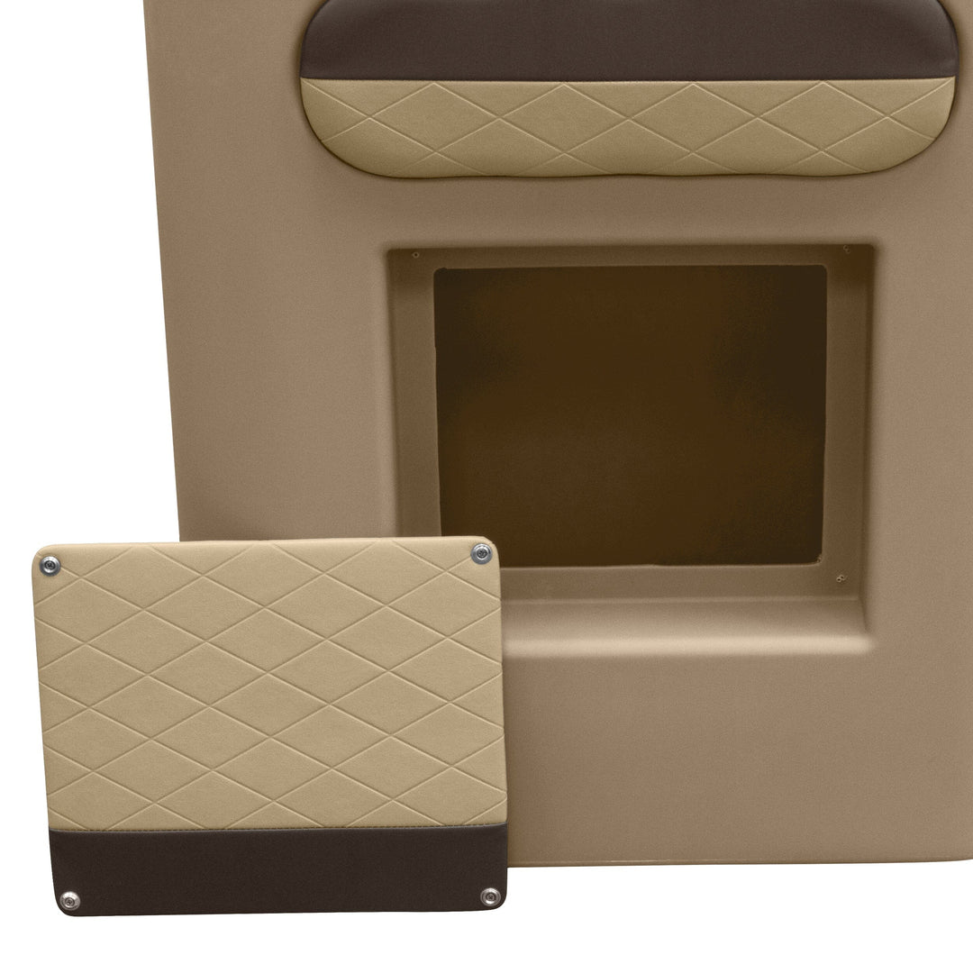 Wise DLX1168 - DLX Series Pontoon Steering Console DLX Pontoon Boatseats 