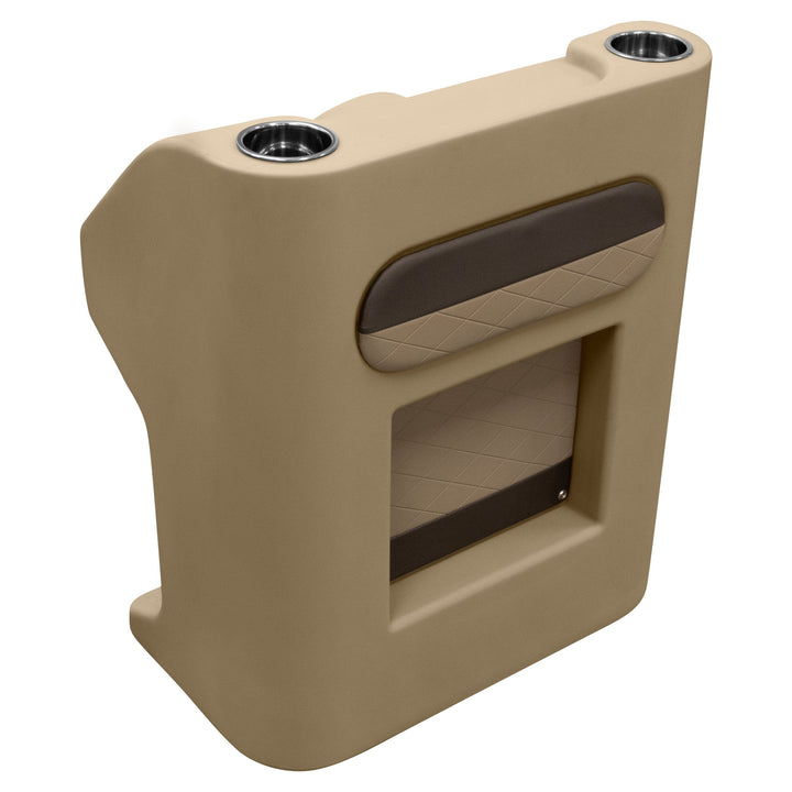 Wise DLX1168 - DLX Series Pontoon Steering Console DLX Pontoon Boatseats Neutral • Meteor 