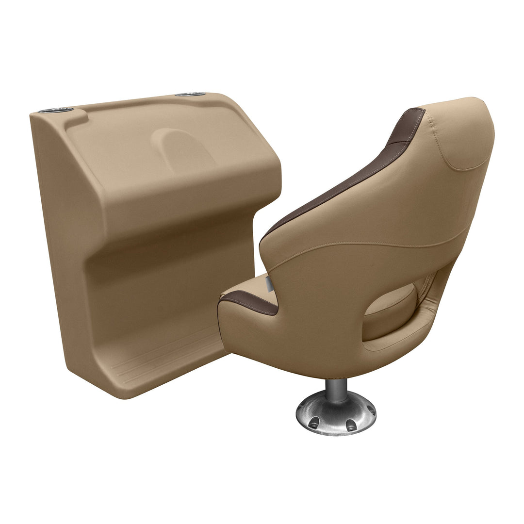 Wise DLX1168 - DLX Series Pontoon Steering Console DLX Pontoon Boatseats 