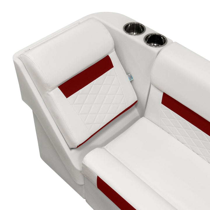 Wise DLX95 - DLX Series Pontoon 28" Bench Cushion & Base Package DLX Pontoon Boatseats 