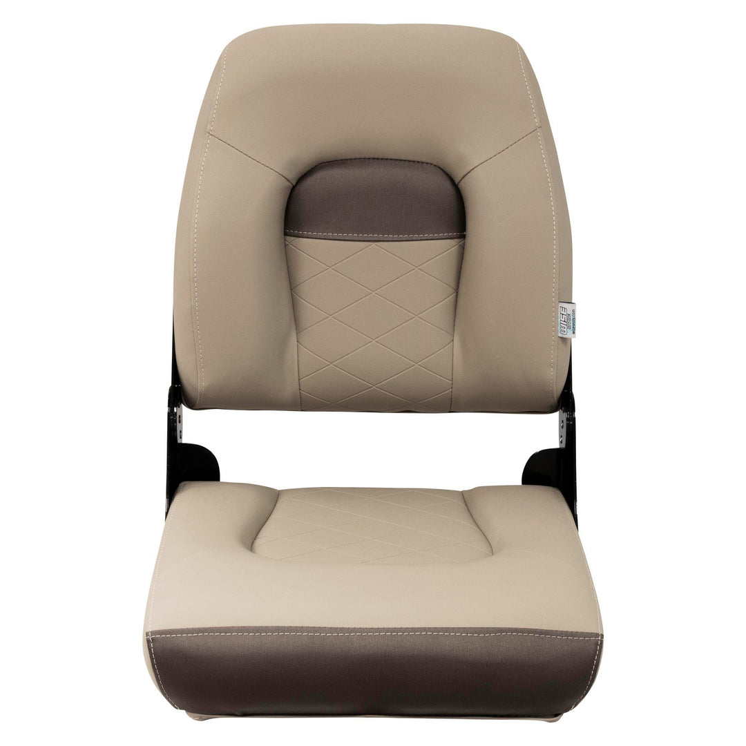 Wise DLX1461 - DLX Series Fold Down Seat DLX Pontoon Boatseats 