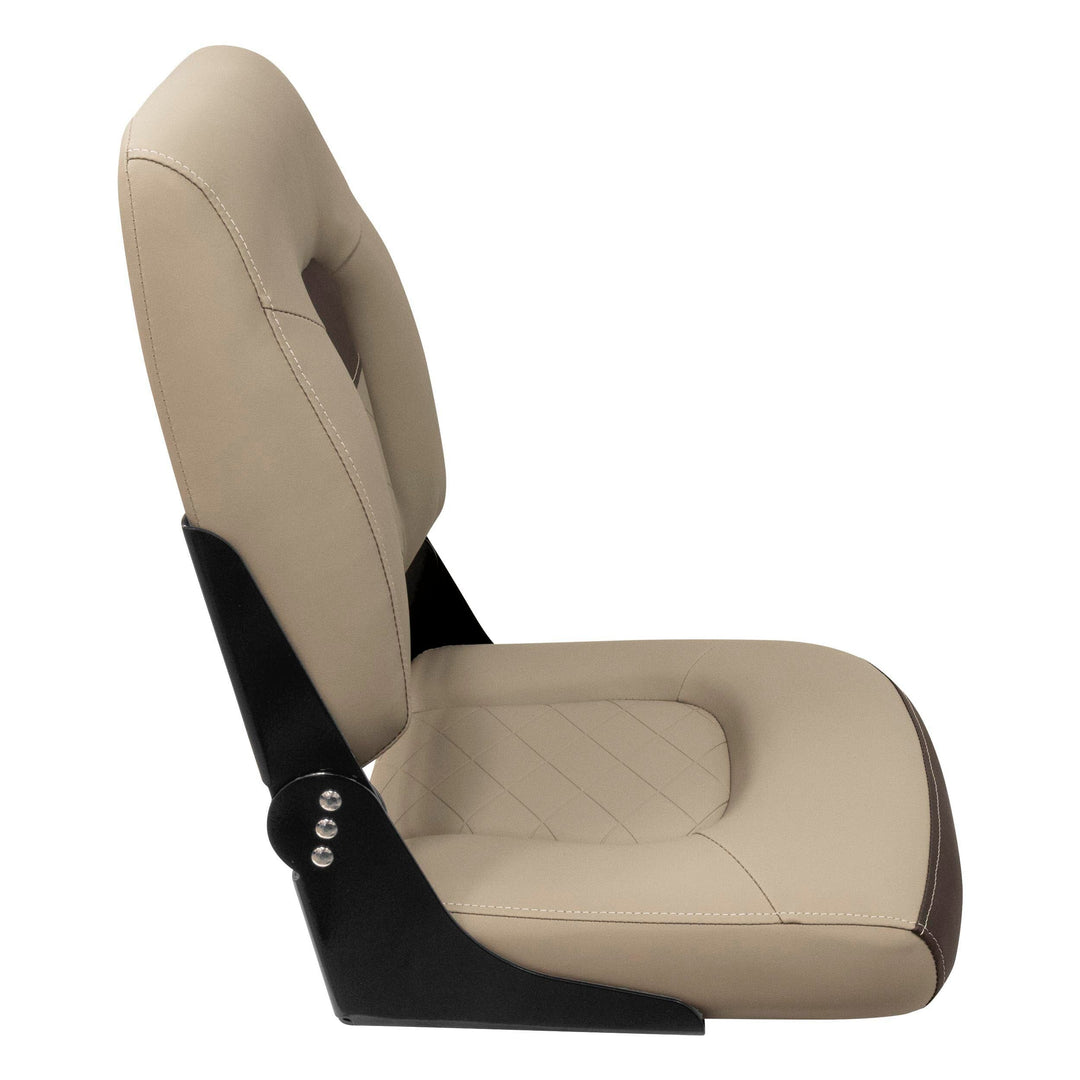 Wise DLX1461 - DLX Series Fold Down Seat DLX Pontoon Boatseats 