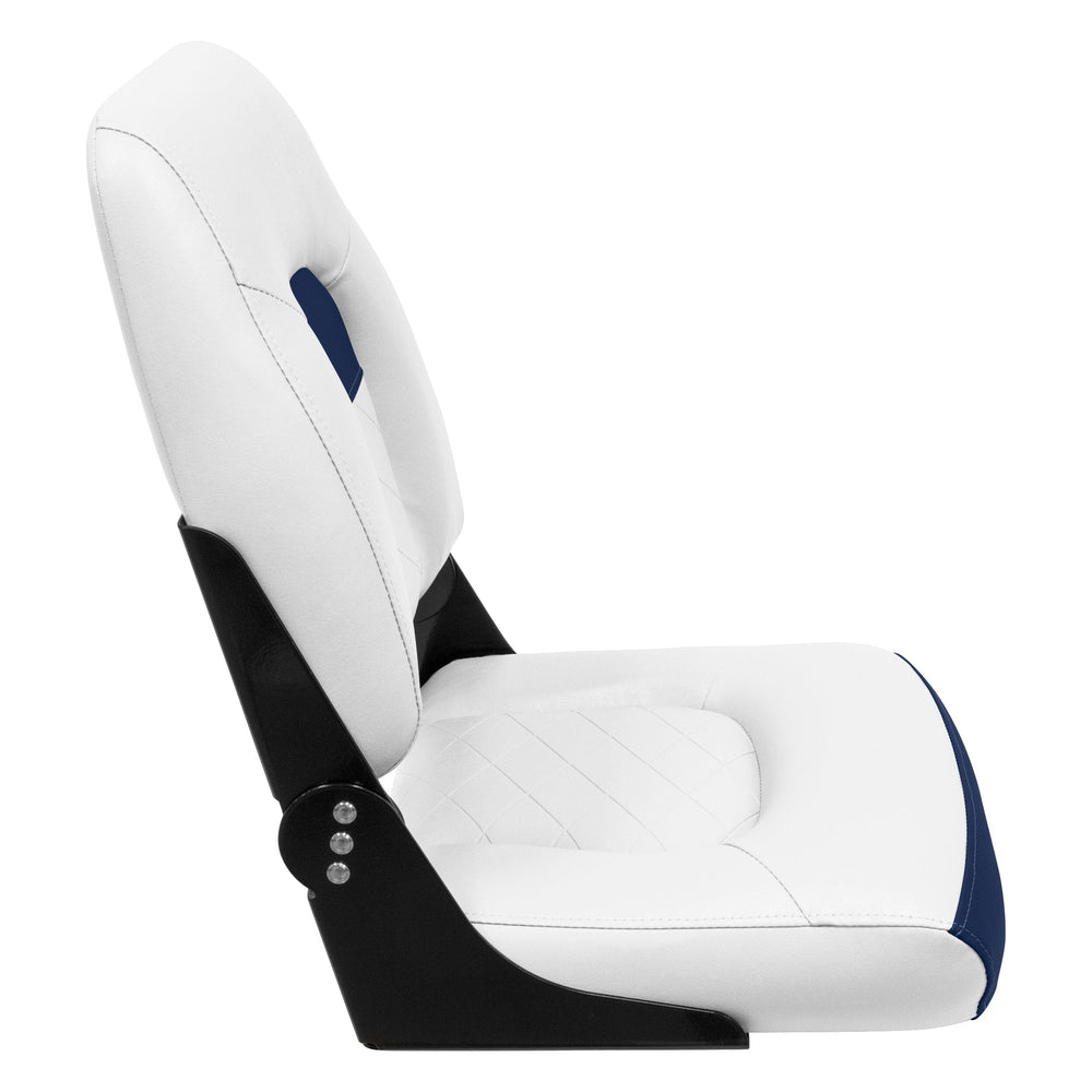 Wise DLX1461 *New* DLX Series Fold Down Seat DLX Pontoon Boatseats 