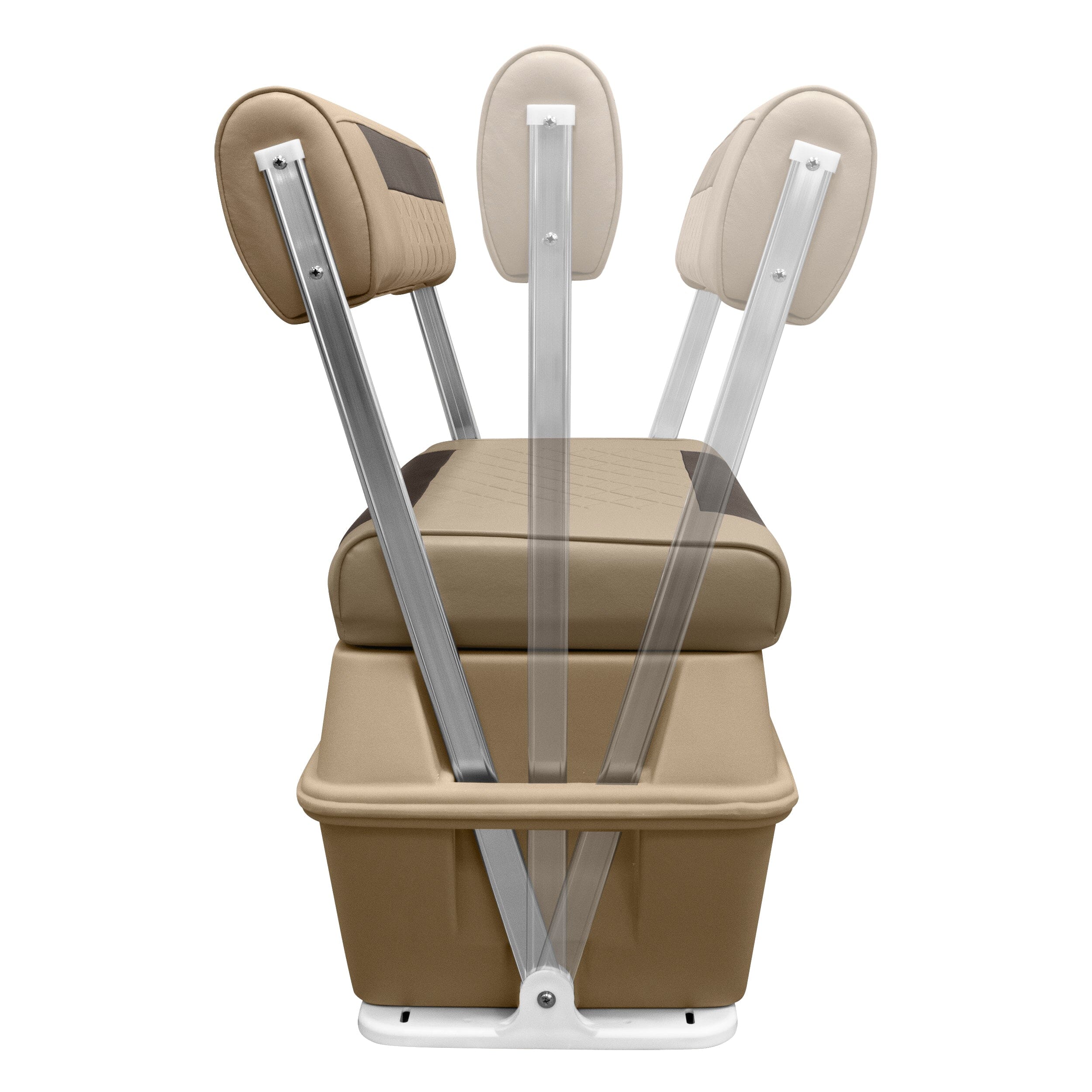 Wise DLX156 - DLX Series 70 Qt Swingback Cooler Seat – Boatseats