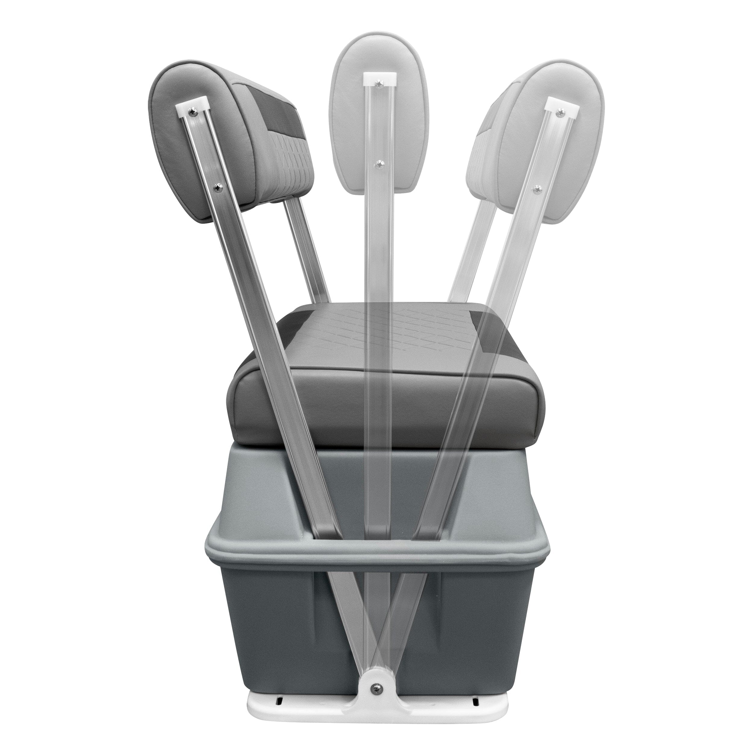Wise DLX156 - DLX Series 70 Qt Swingback Cooler Seat – Boatseats
