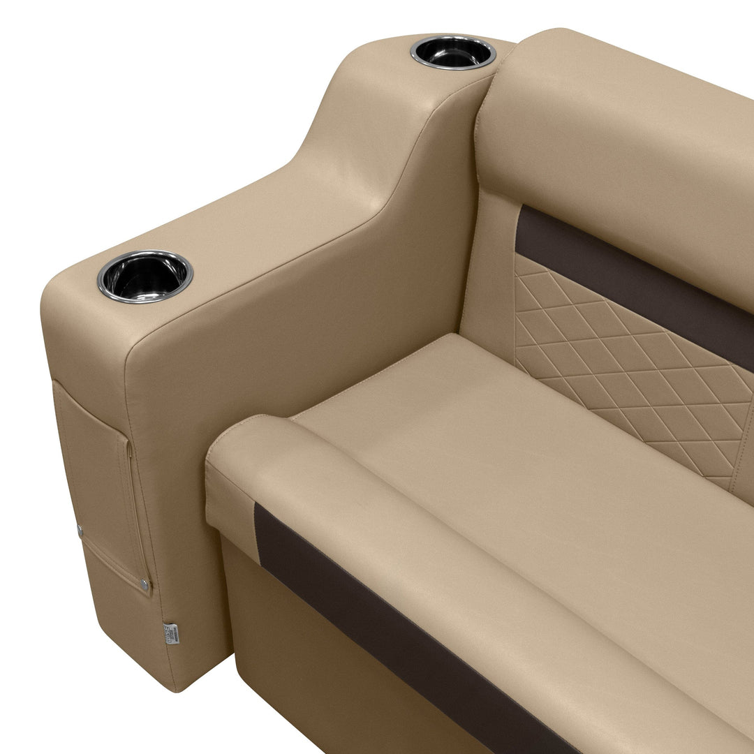 Wise DLX3010 - DLX Series Pontoon Arm Rest - Right Radius DLX Pontoon 199Fix 