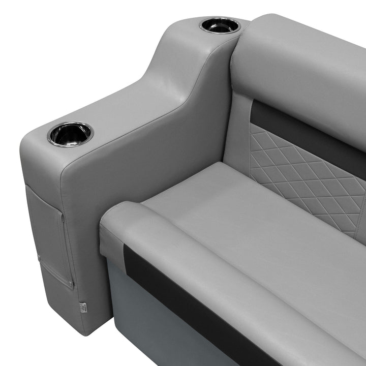 Wise DLX3010 - DLX Series Pontoon Arm Rest - Right Radius DLX Pontoon 199Fix 