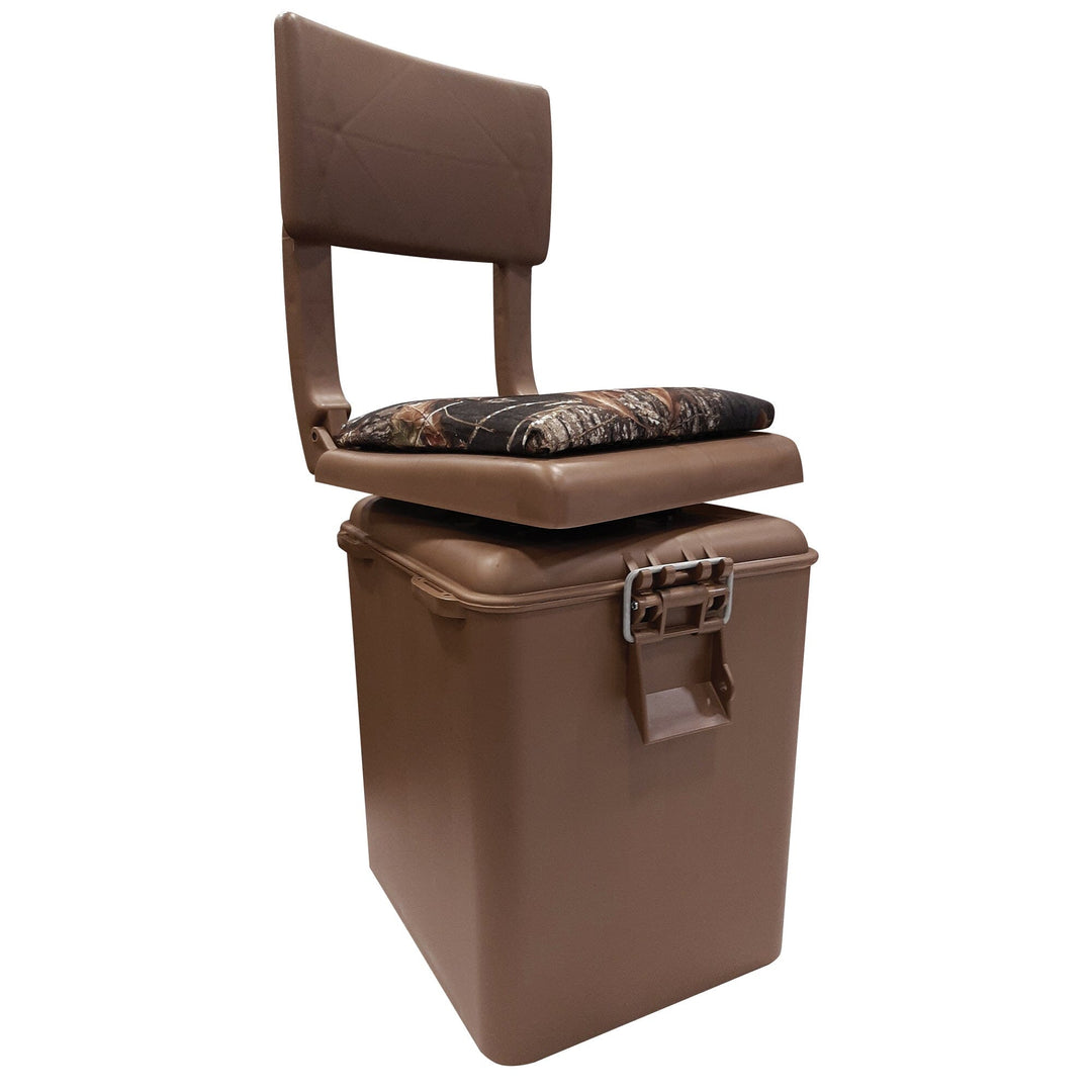 5613-246 Wise Outdoors Super Sport Seat - Brown Bucket w/ Camo Cushion