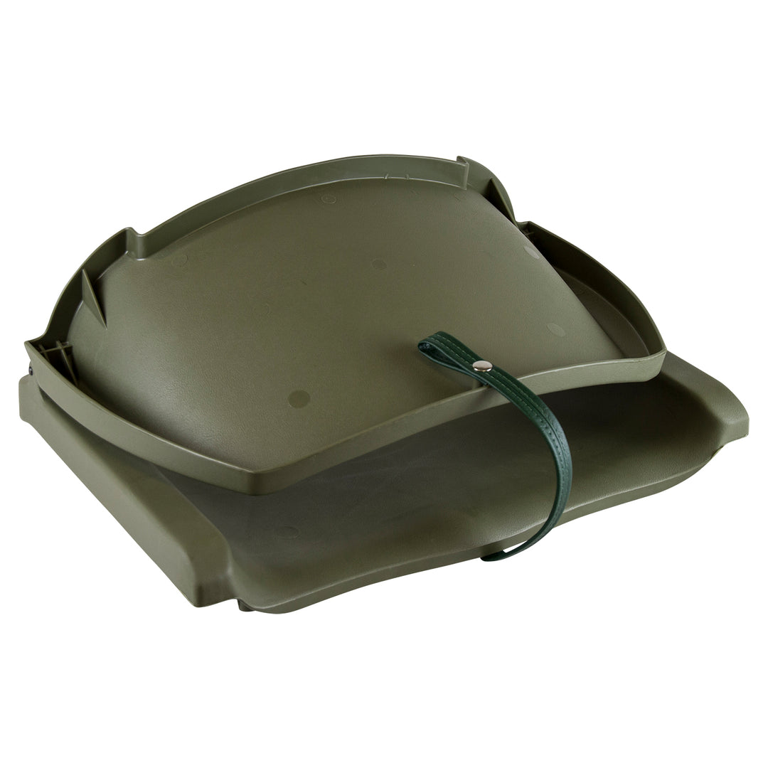 Wise 8WD138LS Molded Plastic Fold Down Fishing Seat - Closed View