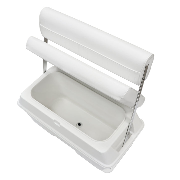 Wise 8WD156-784 70 Qt Swingback Cooler Seat - Open View